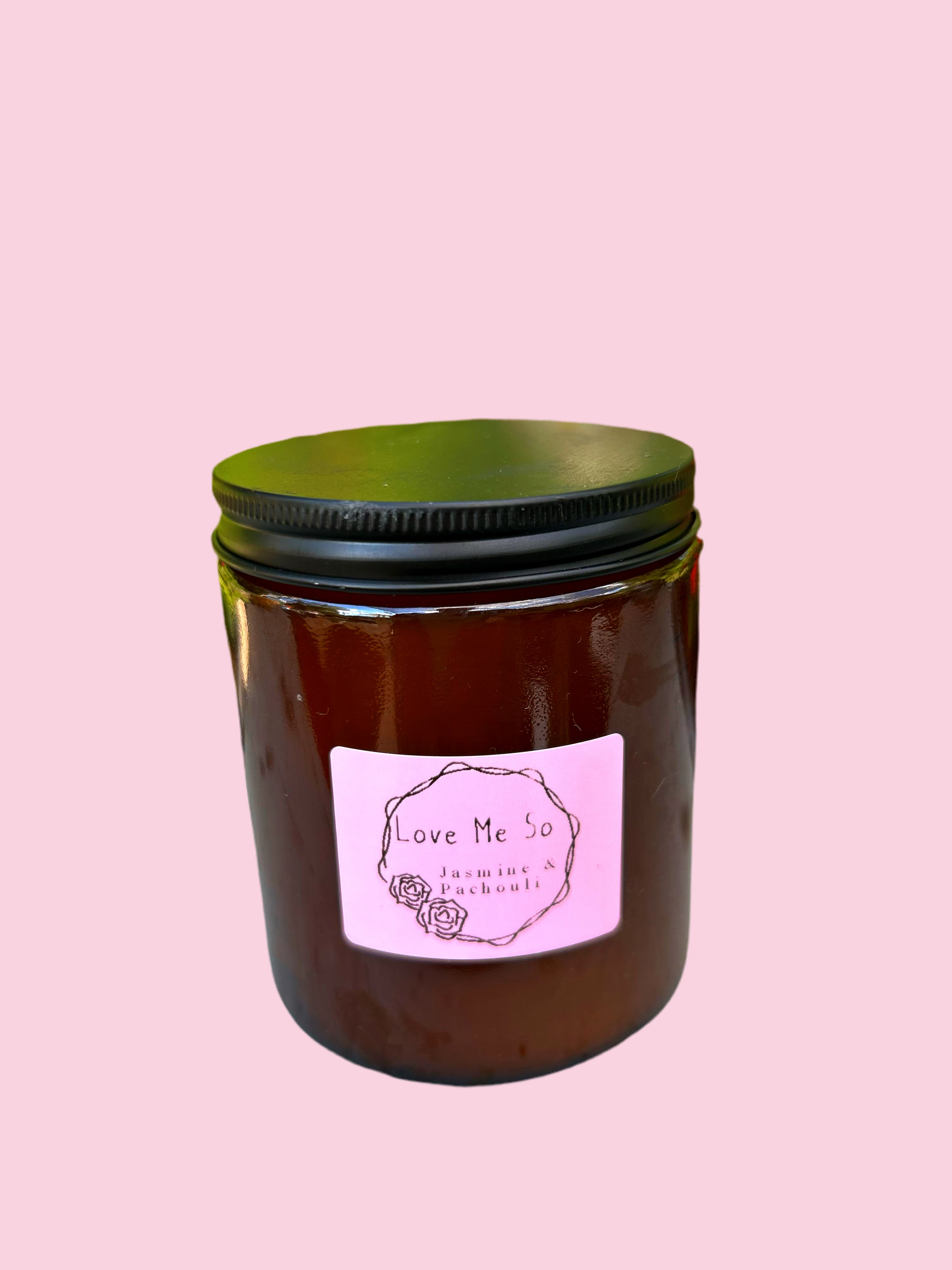 Love Me So (Jasmine & Pachouli) [MADE TO ORDER] 8oz Jar – Rose