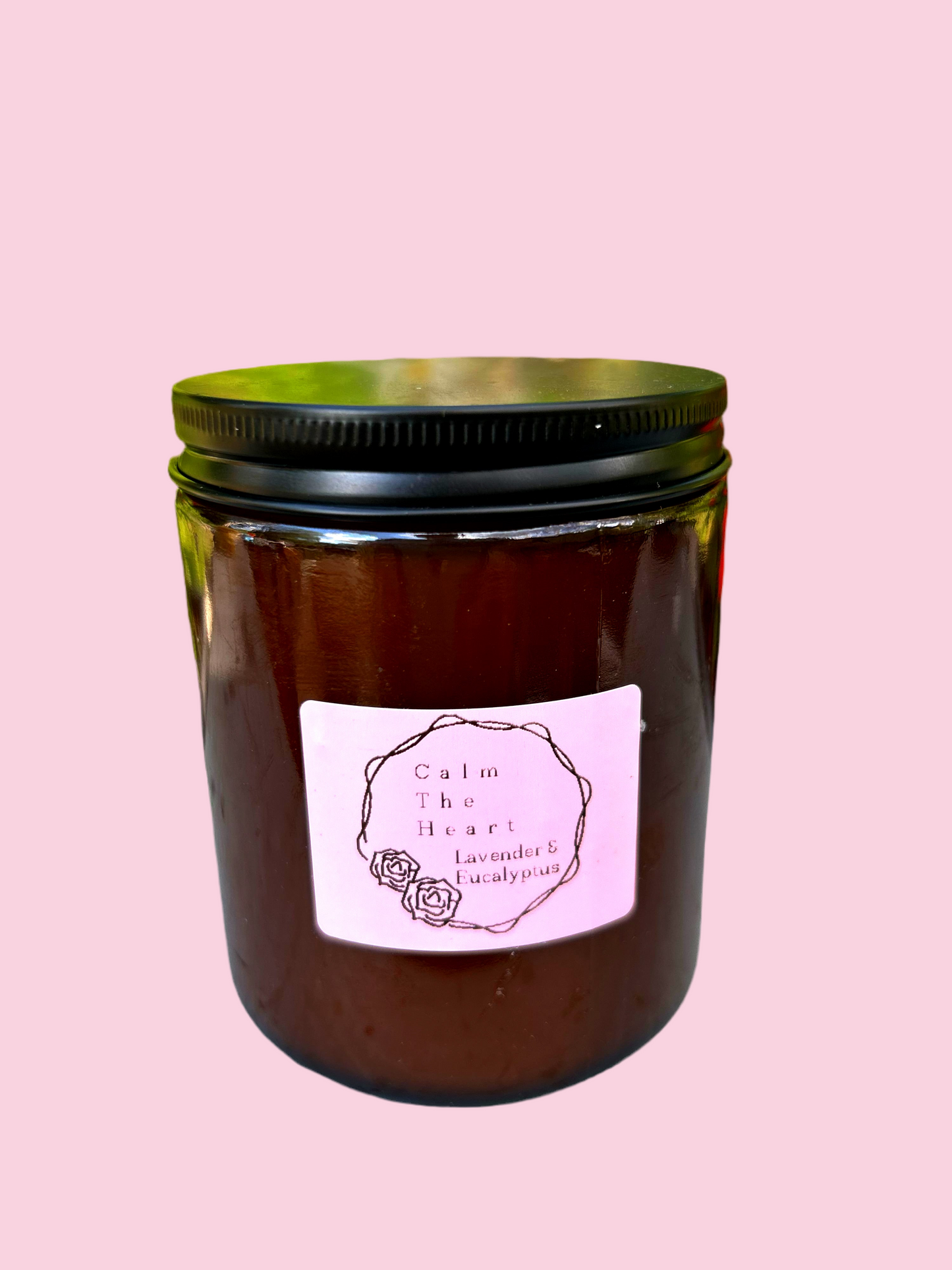 Calm The Heart (Lavender & Eucalyptus) 8oz Jar [MADE TO ORDER]