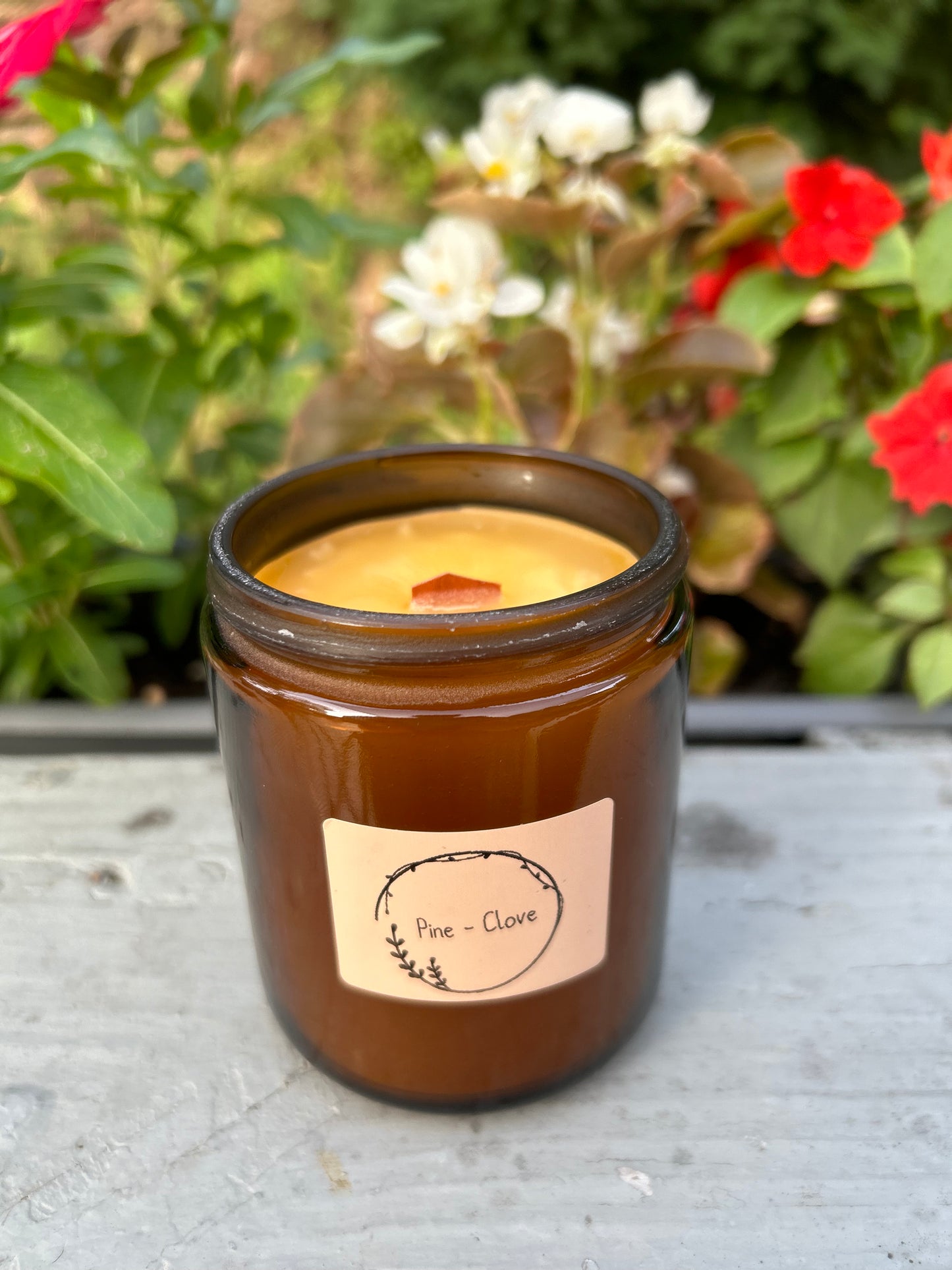 Pine-Clove 8oz candle [MADE TO ORDER]